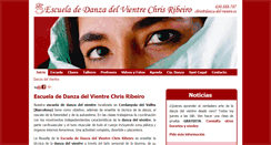 Desktop Screenshot of danza-del-vientre.es